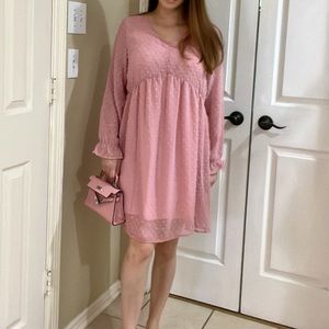 Pink dress brand new (not including the bag)